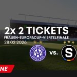GEWINNSPIEL: 2×2 Tickets für Austria Wien vs. Sparta Prag