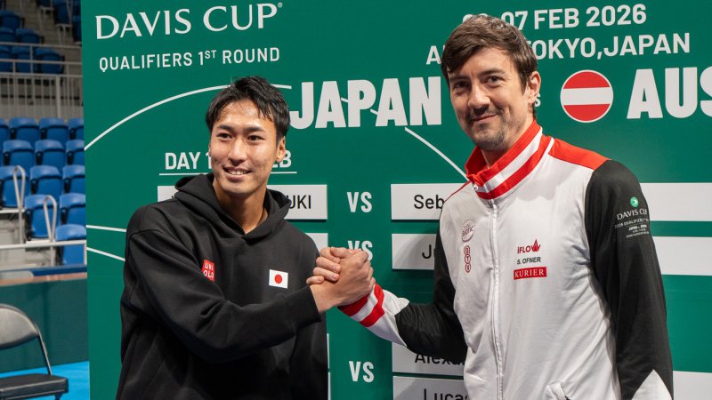 Davis Cup: Ofner macht gegen Japan den Anfang