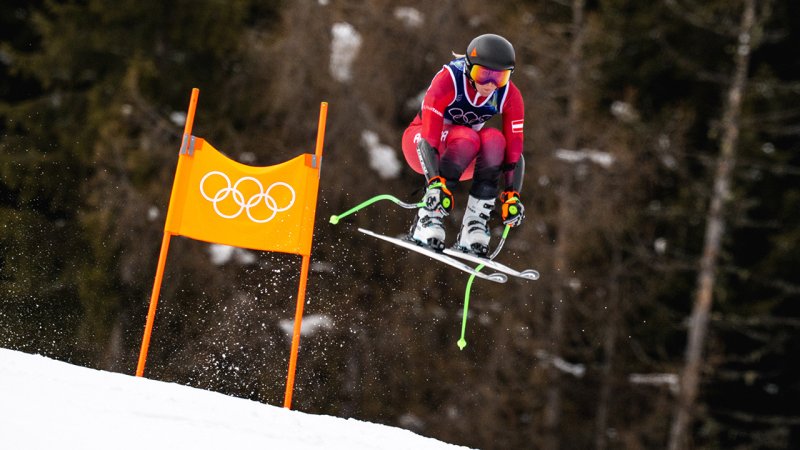 Olympia LIVE: Abfahrts-Spektakel der Frauen in Cortina