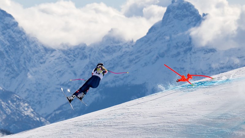 Schockmoment! Vonn kommt bei Olympia-Abfahrt zu Sturz!