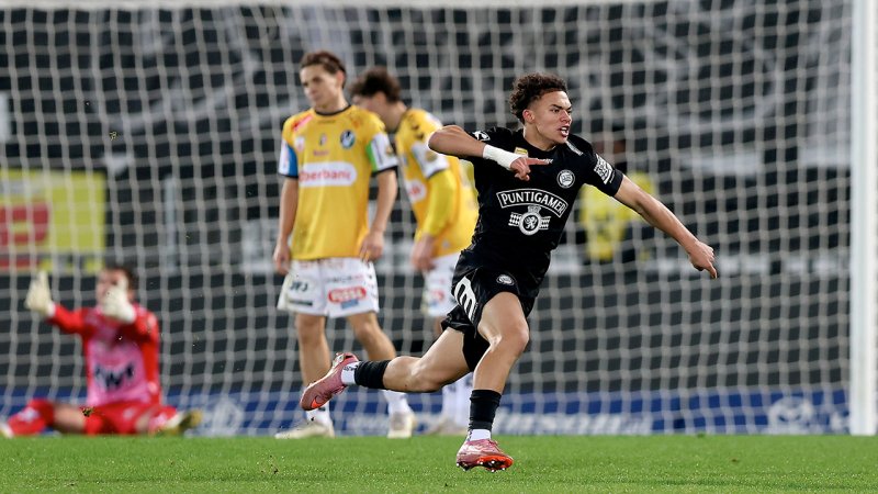 Der Premierentreffer des Eigengewächses bringt Sturm den Sieg