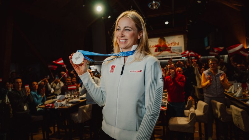 Große Medaillen-Party im Österreich-Haus