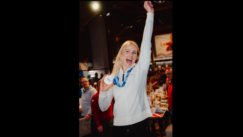 Große Medaillen-Party im Österreich-Haus