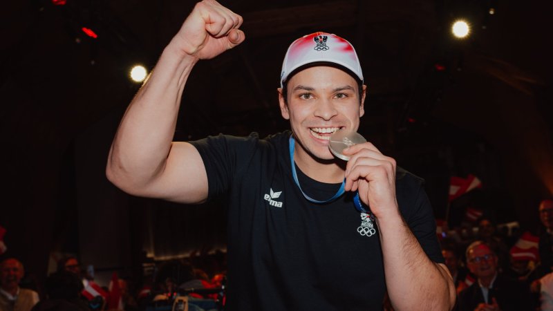 Große Medaillen-Party im Österreich-Haus