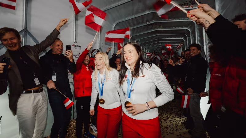 GOLD! Die Jubelbilder der Team-Kombi