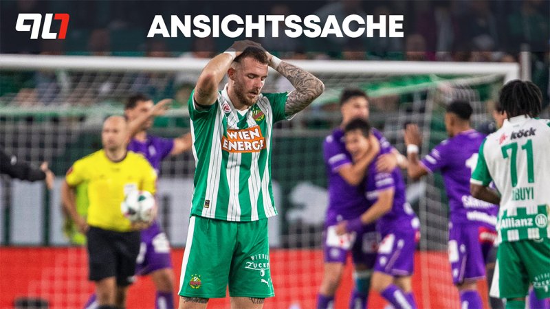 These: Die Austria macht im Derby den Fehlstart von Hoff Thorup perfekt!