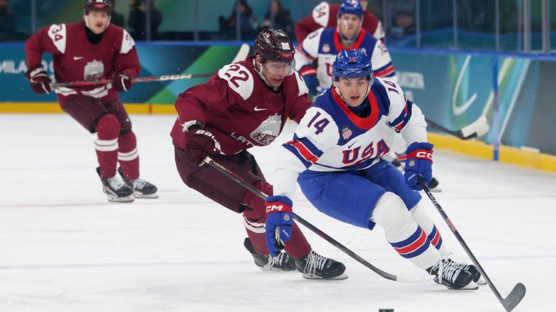Olympia LIVE: Eishockey-Duell USA gegen Lettland