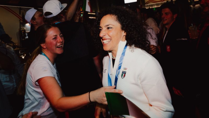 Party mit Brignone! So ließ es Hütter im Österreich-Haus krachen