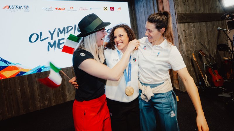 Party mit Brignone! So ließ es Hütter im Österreich-Haus krachen