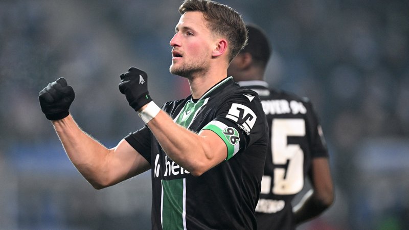 Darmstadt lässt aus: Hannover rückt mit Sieg bei Hertha näher
