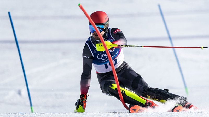 Startliste für den Olympia-Slalom der Männer