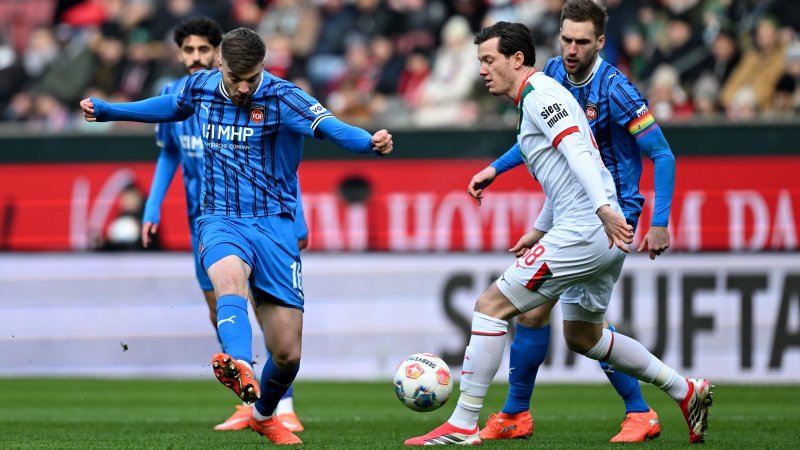 Gregoritsch und Augsburg mit glücklichem Sieg im Abstiegskracher