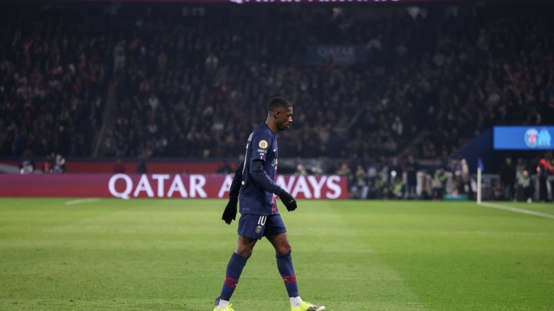 Dembele muss in Champions League verletzt ausgewechselt werden