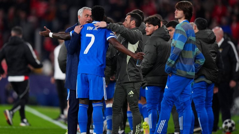 Mourinho-Rot und Vini-Drama! Real siegt knapp gegen Benfica