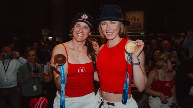 Shiffrin lässt es krachen! Party im Österreich-Haus - die Bilder