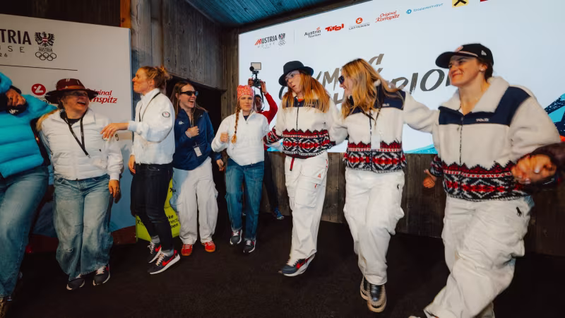 Shiffrin lässt es krachen! Party im Österreich-Haus - die Bilder