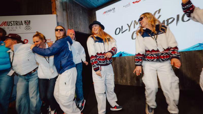 Shiffrin lässt es krachen! Party im Österreich-Haus - die Bilder