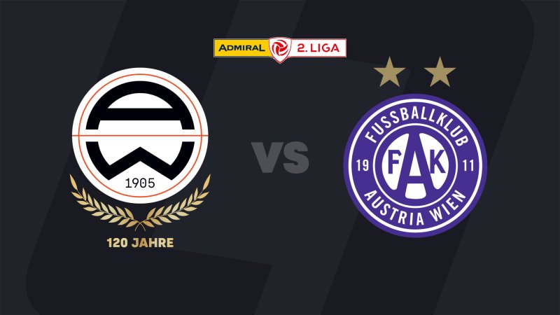2. Liga heute im LIVE-Stream: Admira Wacker - Young Violets