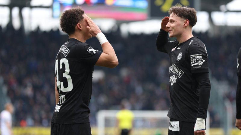 Spitzenreiter! Sturm feiert knappen Sieg gegen Blau-Weiß Linz