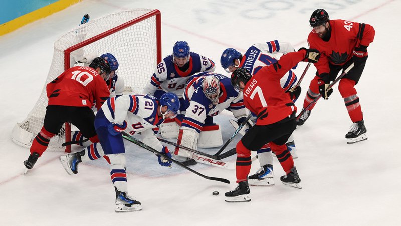 Olympia LIVE: Overtime im Eishockey-Traumfinale Kanada - USA