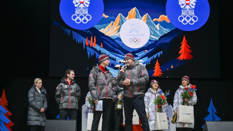 So feiert Innsbruck Österreichs Olympia-Medaillengewinner
