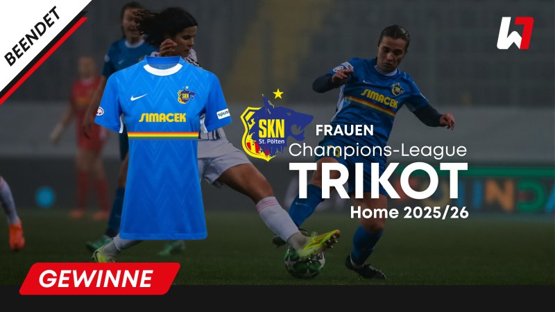 GEWINNSPIEL: Nike SKN St. Pölten Frauen Trikot 2025/26