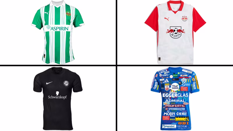 Alternative Trikotsponsoren für Österreichs Bundesligisten