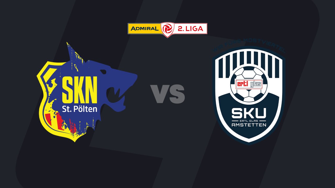 2. Liga im LIVE-Stream: SKN St. Pölten - SKU Amstetten