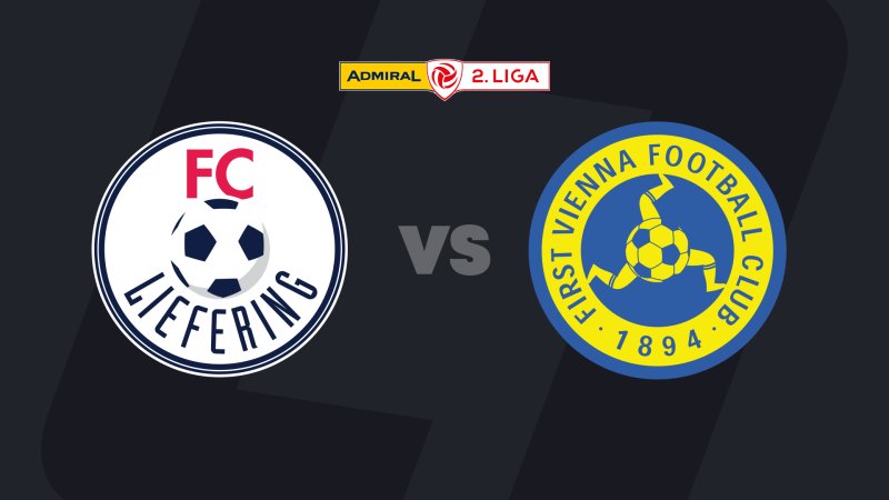 2. Liga heute im LIVE-Stream: FC Liefering - First Vienna FC