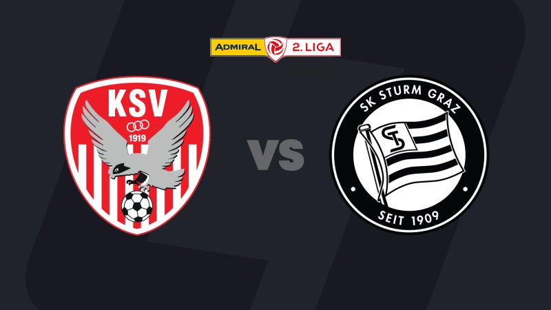 2. Liga heute im LIVE-Stream: SV Kapfenberg - Sturm Graz II