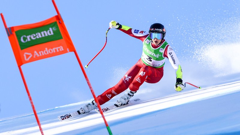 Die Startliste für die Abfahrt der Frauen in Soldeu