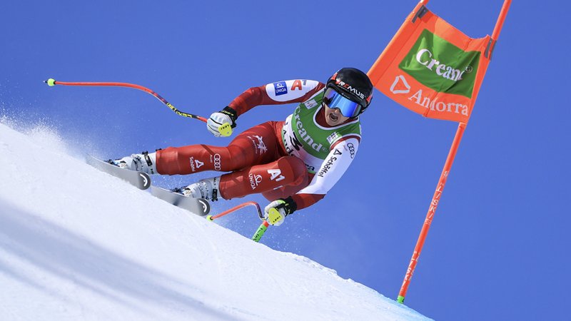 Elf Hundertstel fehlen Ortlieb auf den ersten Abfahrts-Sieg