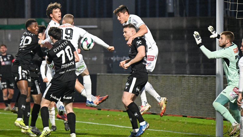 Klagenfurt mit Punktgewinn - SW Bregenz bleibt Schlusslicht