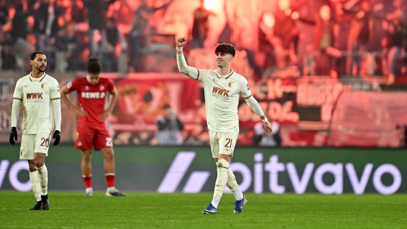 Sieg gegen Köln: Augsburg klettert weiter nach oben