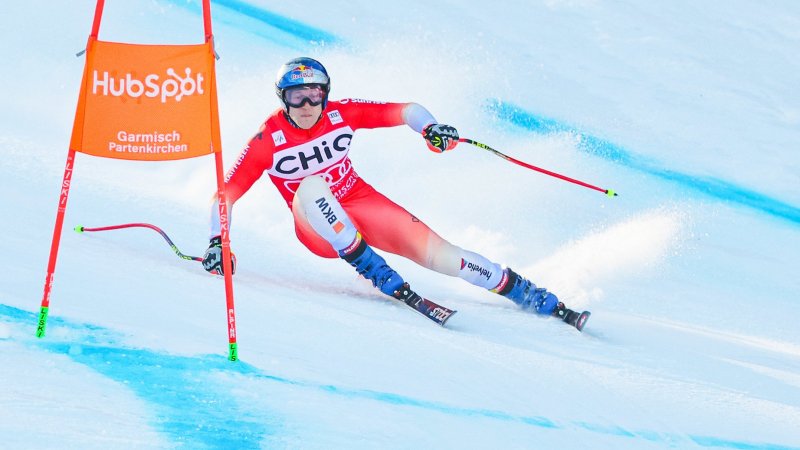 Garmisch in Schweizer Hand: Odermatt triumphiert auf der Kandahar