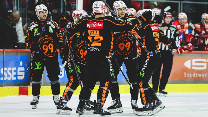 Grunddurchgangs-Sieger! Graz99ers gewinnen Fernduell gegen KAC