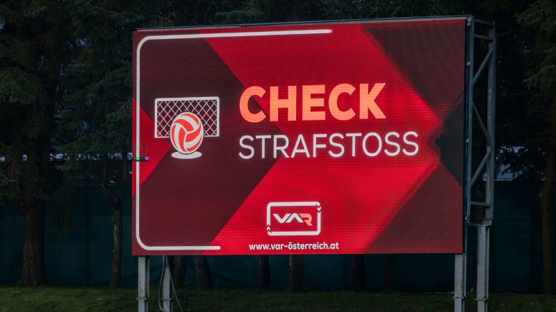 VAR-Rückblick: Rapid wurde in Altach Elfmeter vorenthalten