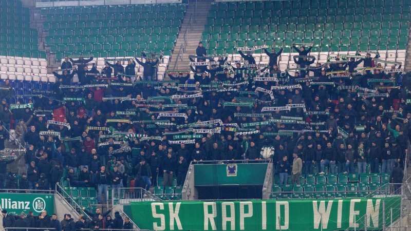 Auch in LigaZwa: Erneute Ausschreitungen von Rapid-Fans