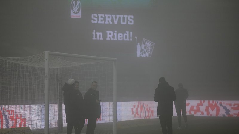 Kein Cup-Halbfinale Ried-LASK am Mittwoch