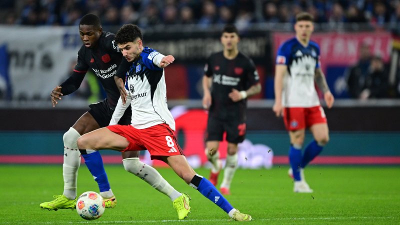 Leverkusen zittert sich zu Arbeitssieg beim HSV