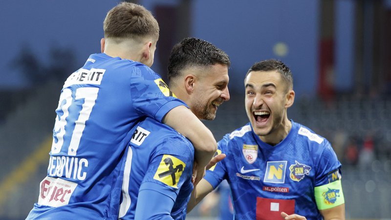 Nach Blitzstart! St. Pölten schlägt Rapid II deutlich