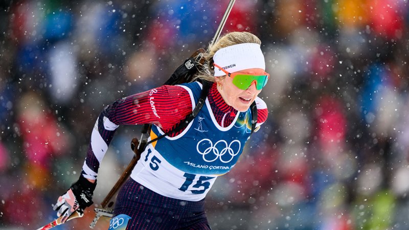 Hauser vergibt Top-Ergebnis im Massenstart am Schießstand