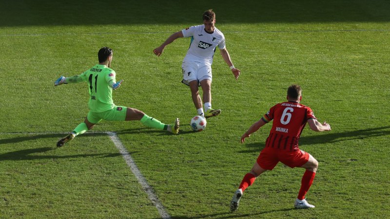 Prass-Doppelpack sichert Hoffenheim Sieg bei Tabellenschlusslicht