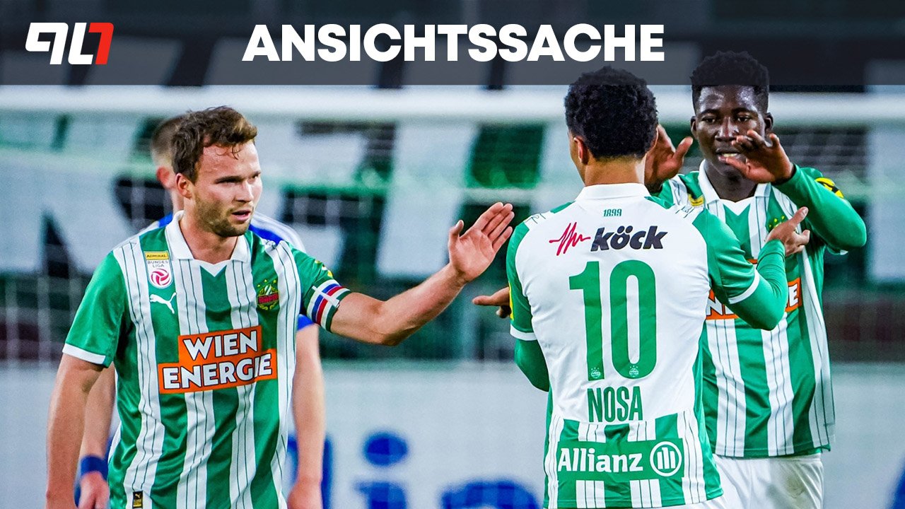 These: Der SK Rapid wäre in der Quali-Gruppe besser aufgehoben