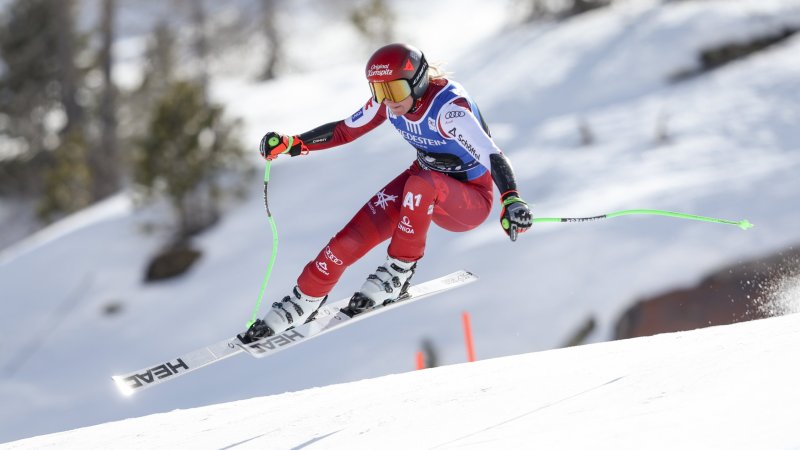 Hütter rast am Super-G-Podest vorbei - Kugel-Entscheidung vertagt