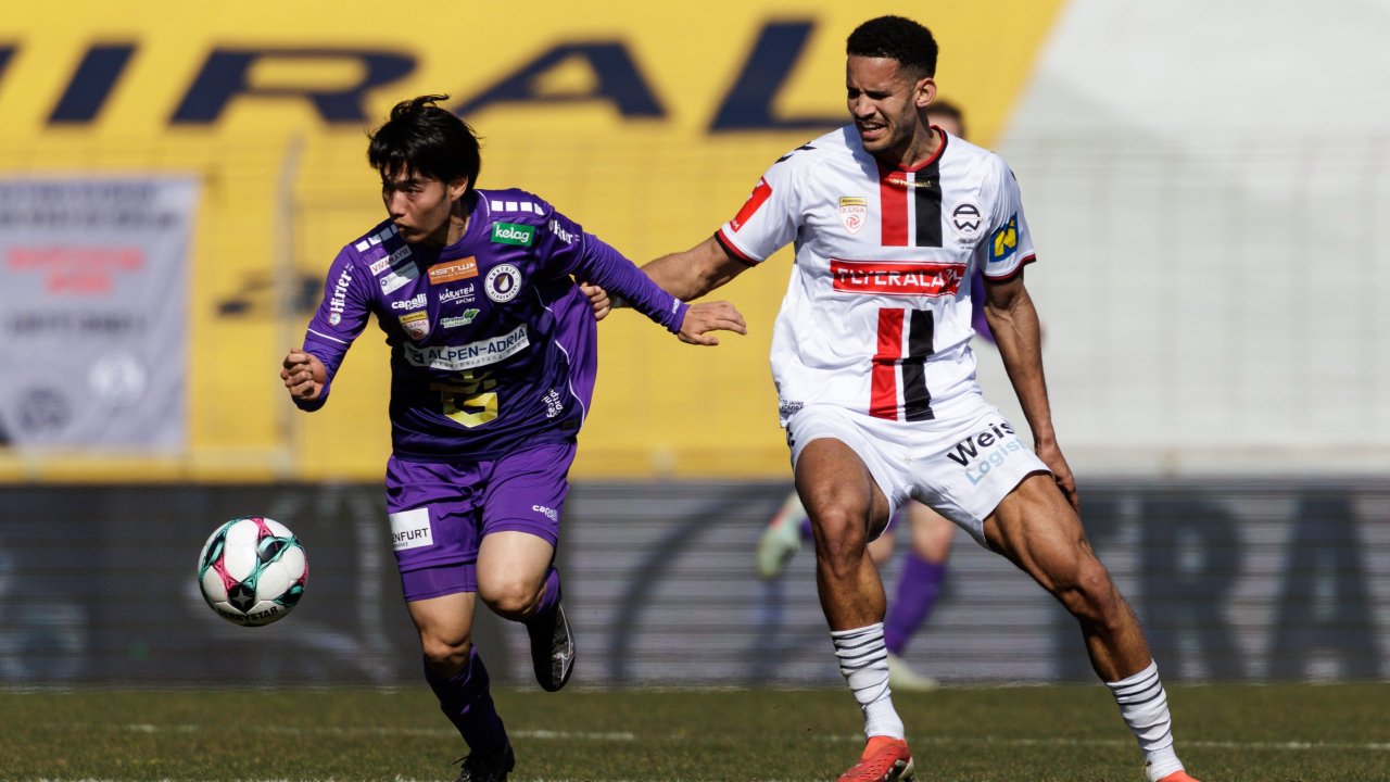 Admira zittert sich zu Punkt gegen Klagenfurt