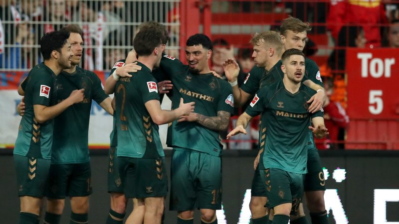 ÖFB-Duo scort! Werder mit nächstem Befreiungsschlag gegen Union