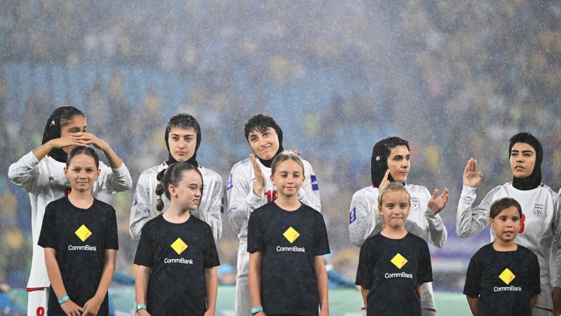 "Aussie, Aussie, Aussie!" - Spielerinnen aus Iran feiern Asyl