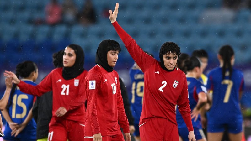 Tränen und Angst: Irans Frauen-Team verlässt Australien