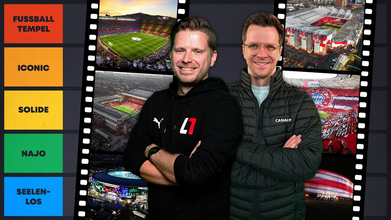 Ranking: Die 20 größten Stadien der Top5-Ligen